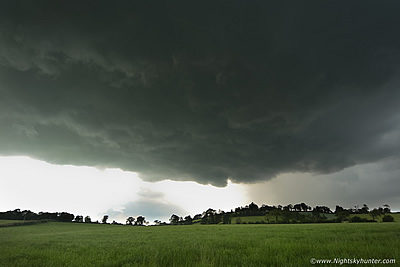 Co. Armagh Spectular Thunderstorm Updraught Base - July 12th 2021